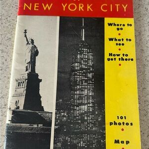 Vintage New York City Travel Guide